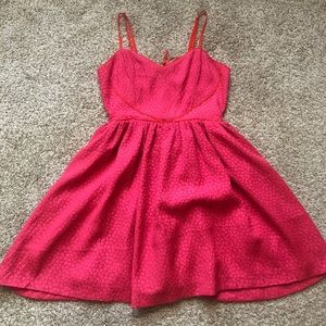 Cherry Red Heart Dress